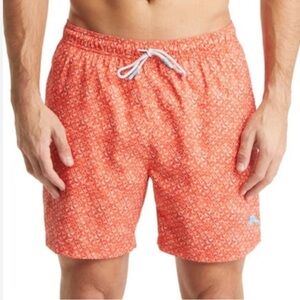 Tommy Bahama Naples Cresent Wave Board Shorts Lg Swim Trunks Beach Summer UPF 30